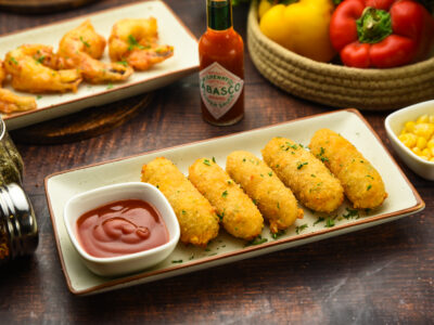 Cheese Corn Croquettes