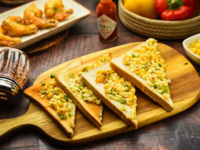 Corn Cheese Toast