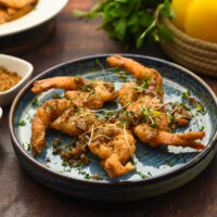 Dry Chilli Prawn