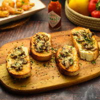 Mushroom Bruschetta