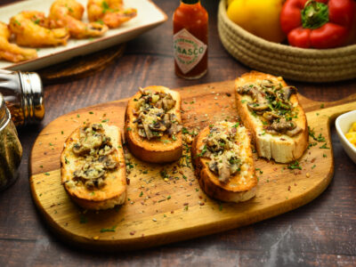 Mushroom Bruschetta