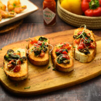 Tomato Olive Bruschetta